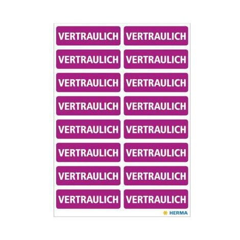HERMA Hinweisetikett HERMA HOME 40 x 12 mm (B x H) Papier lila 320 Etik./Pack. (1/4)