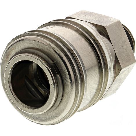 Raccord rapide pneumatique RS PRO, Filetage vers Femelle G 1/4 Mâle 1/4pouces CEJN 320, JWL 520, JWL 530, Parker PE, ( Prix pour 1 ) (1/2)