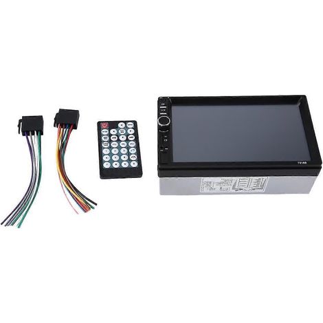 Lecteur MP5 de voiture 7018b, autoradio, lecteur audio, écran tactile, accessoires universels pour voiture (1/5)