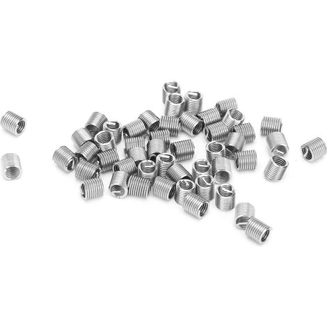 50 inserts filetés M3,5 x 0,6, douilles de protection filetées, écrous de réparation 2D (1/5)