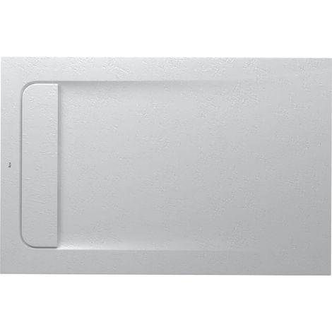 Receveur de douche extra plat en Stonex® Aquos - 1000 x 700 mm - Perle (1/2)