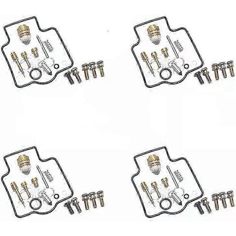 Vergaser-Reparatursatz (4-teilig) für ZX600D ZZR600D ZX ZZR 600 1990-1995 ZX600 ZZR600: Schwimmerventilsitz, Vakuummembran. (1/3)