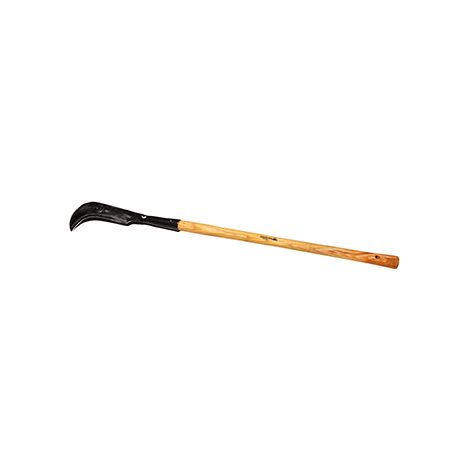 Serpe Professionnelle Forgée Main Pour Les Travaux De Débroussaillages. Manche En Frêne Ciré. Longueur: 900mm - Poids: 1400g.