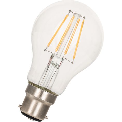 ampoule à led - bailey filament - b22 - tbt - 12v à 42v - 4w - a60 - claire - bailey 145601