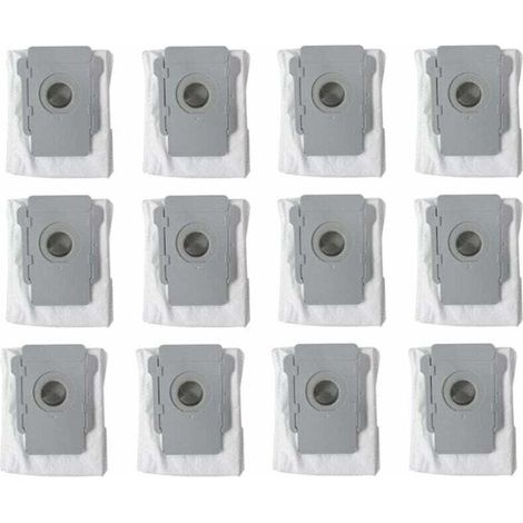 12 paquetes de bolsas para aspiradora iRobot Roomba I7 I7+/plus S9+ (9550) - Crezuo