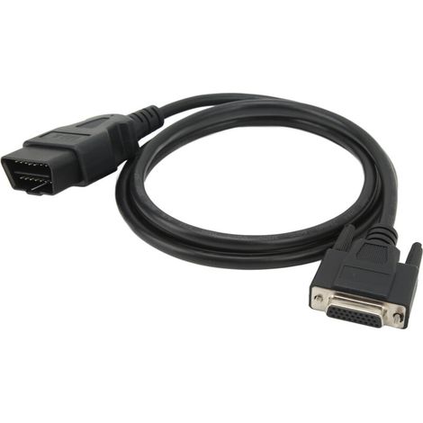 Precise, flexible, interference-resistant diagnostic cable, suitable for 16-pin to 26-pin car interfaces (1/5)