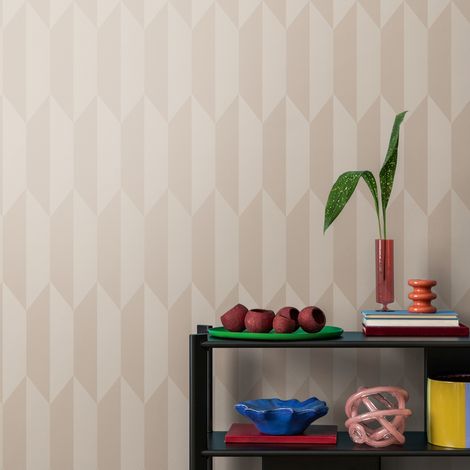 A.S. Creation Vliestapete 10.05 x 0.53 m Livingwalls 3D Tapete Weiß 790861 Geometrisch CosmoLiving by Cosmopolitan (1/5)