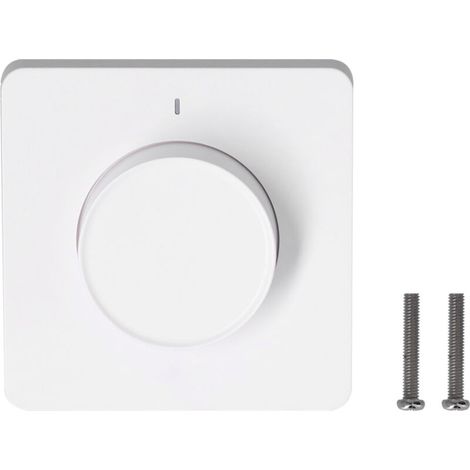 Dimmer intelligente, dimmer LED bianco a luminosità regolabile con funzione WiFi, 100-240V, per casa, camera da letto, soggiorno (1/4)
