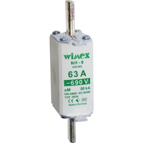 Fusibile NH 1, 690V 125A, impiego aM - Wimex 5507125