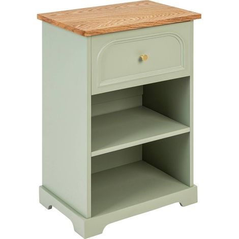 Mesilla de noche Mohéa Verde celadón H67cm - Atmosphera créateur d'intérieur (1/5)