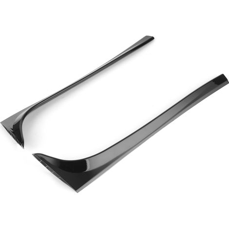 Kit 2 Ailerons Latéraux Spoiler de Toit pour VW Golf MK7 GTD R 2014-2018, Garniture Noir Brillant, Accessoire Auto (1/5)