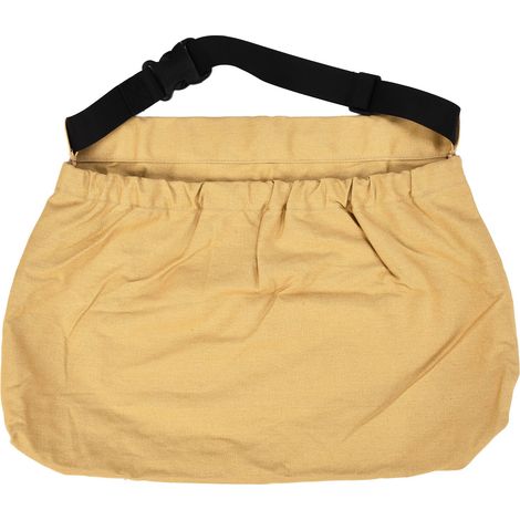Sac de cueillette, tablier de récolte ajustable en tissu Oxford, kaki, à suspendre à la taille, pour le jardinage extérieur (1/5)