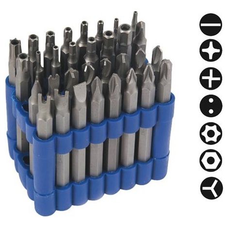 JEU D' EMBOUTS DE SÉCURITÉ (7.5 CM) - 32 PCS PEREL PBS03 (1/5)