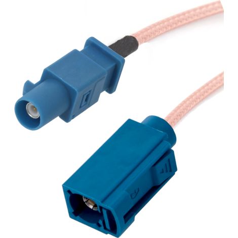 Fakra-Z-Stecker/Fakra-Z-Buchse RG316, 20 cm