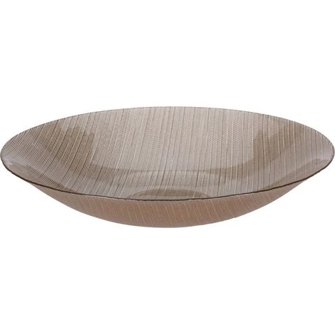 Schale aus Glas KARNEOL, Ø 30 cm