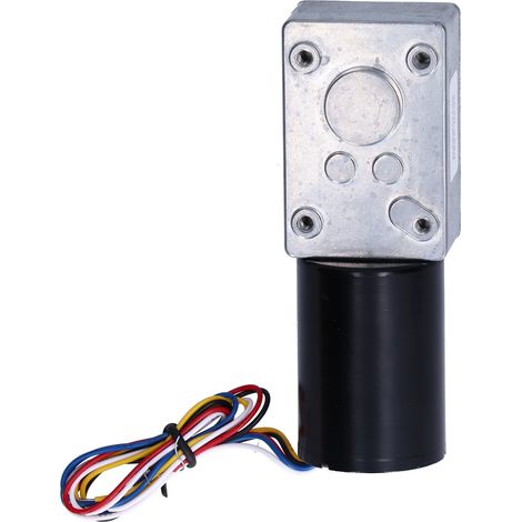Moteur à engrenages sans balais, couple élevé, faible niveau sonore, réducteur métallique, rotation avant et arrière, 5840-3650 V CC 12 V 14 tr/min