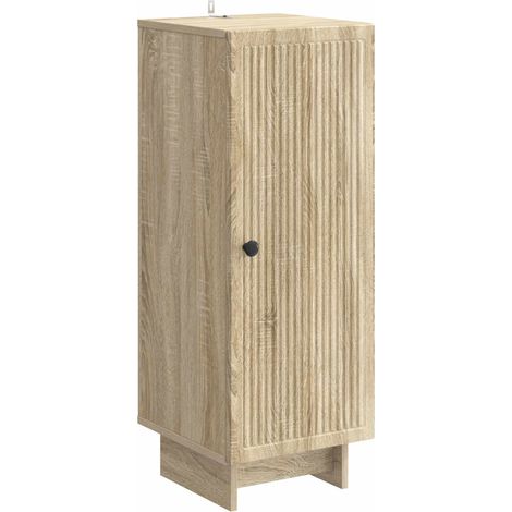 Aparador Roble Sonoma 33 x 34,5 x 90 cm Madera de ingeniería vidaXL