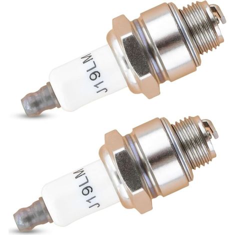 Bougie d’allumage compatible Briggs & Stratton RJ19LM – Référence 796112 / 802592 / 5095K, allumage fiable et durable (1/5)