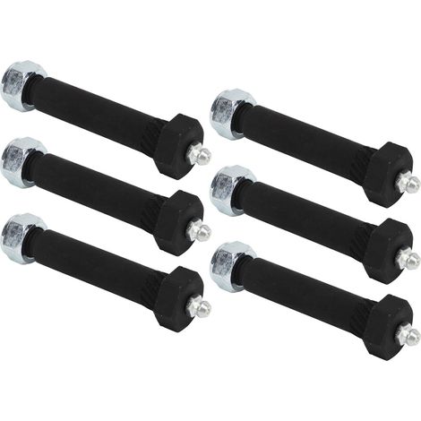 Boulon de fixation de ressort d'essieu de remorque avec contre-écrou, boulon à œillet en acier à graisse pour essieux 2000, 3500, 5200, 6000 et 7000 (1/5)