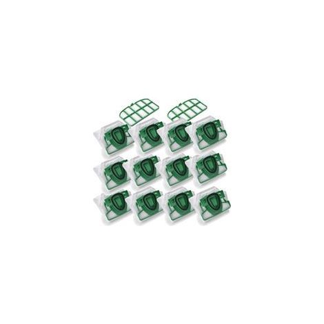 12x dust bags with 2x filters for Vorwerk Kobold VK 200 FP200 vacuum cleaner bags (1/4)