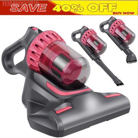 Handheld Vacuum Cleaner Cordless UV Dust Mite Remover Bed Blanket Sofa Mattress (1/5)