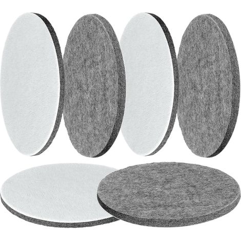 6 Pièces Pad Polissage, Disques de Polissage en Feutre 150 mm (1/5)
