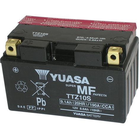 BATTERIA YUASA TTZ10S 12V 8,6Ah