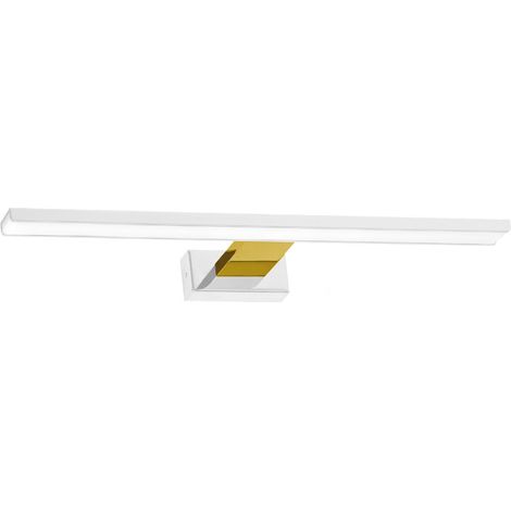 Applique LED Milagro ML7884 60cm bianco-oro IP44 4000K (1/4)