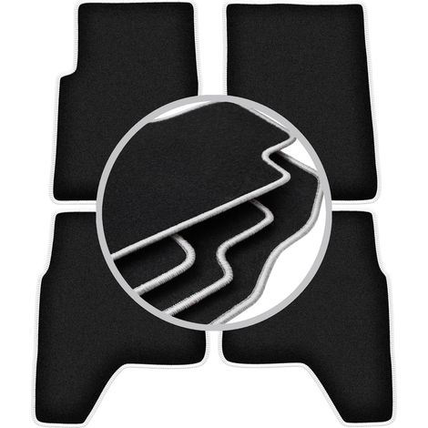 Tapis de sol Carlux argentés pour : Hyundai Galloper tout-terrain (1991-2003) (1/5)