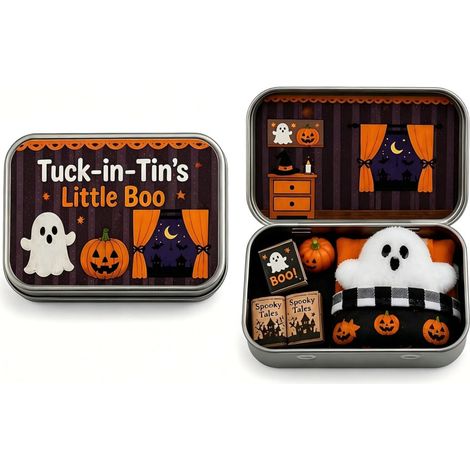 Irovami Fantôme poche boîte métal – miniature Halloween, figurine (1/5)