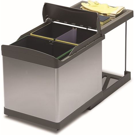 Raccoglitore di rifiuti Linea 511 450mm 2x21l SANS MARQUE