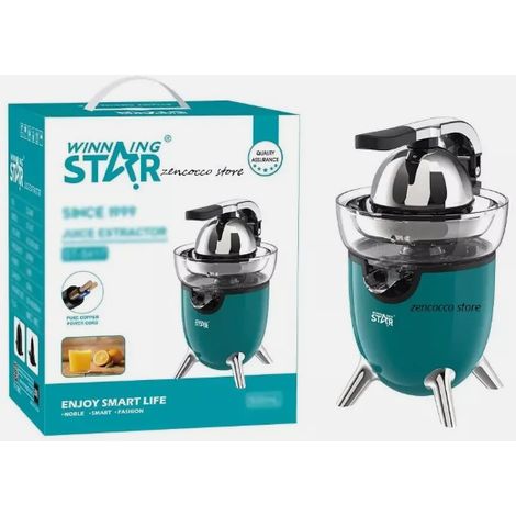 Spremiagrumi Elettrico 100W Filtro In Acciaio 2 CONI Rimovibili Leva Pressione (1/5)