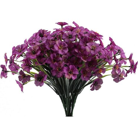 Räumungsverkauf Künstliche lila Blumen von Amvlyk für den Außenbereich (1/3)