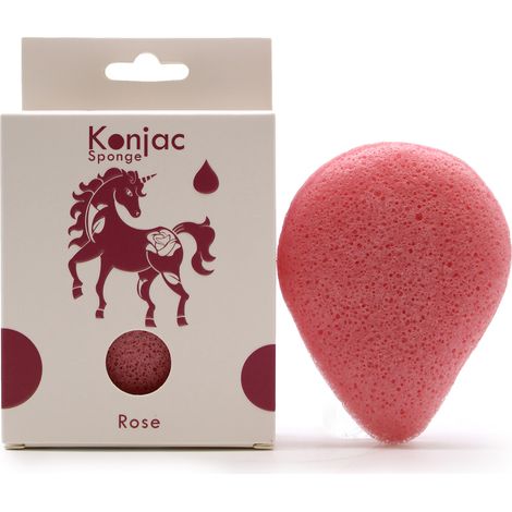 Éponge Konjac Larme - Rose - Anti-âge- Vendu par 1