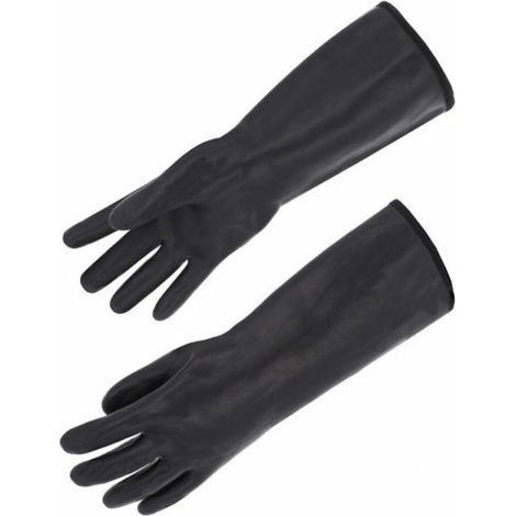 Gant contact alimentaire néoprène avec support en bouclette acrylique - SINGER - NEO5040 T9