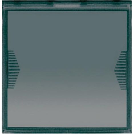 Pulsante targhetta portanome life s44 1p 10a 2 moduli ave 442005tp/2 (1/2)