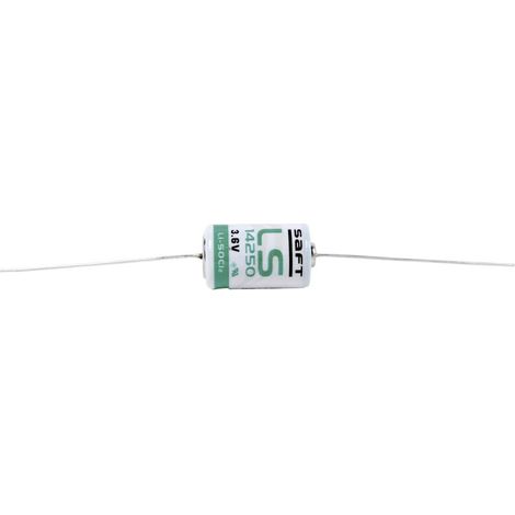 Pile spéciale 1/2 LR6 (AA) lithium Saft LS14250CNA picot à souder axial 3.6 V 1200 mAh 1 pc(s) (1/3)