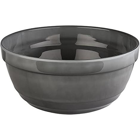 Bol Rond en mélamine pour Buffet - Volume 2.3 l/Ø 23 cm/Hauteur 10.5 cm/Gris (1/5)