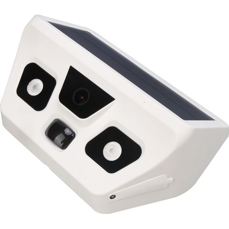 Lampe de jardin LED solaire étanche avec détecteur de mouvement pour la surveillance (1/5)