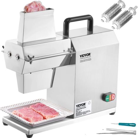 Ablandador de carne, motor de alta potencia, cuchillas de acero inoxidable, 43 cm (17 pulgadas), 450 W. (1/2)