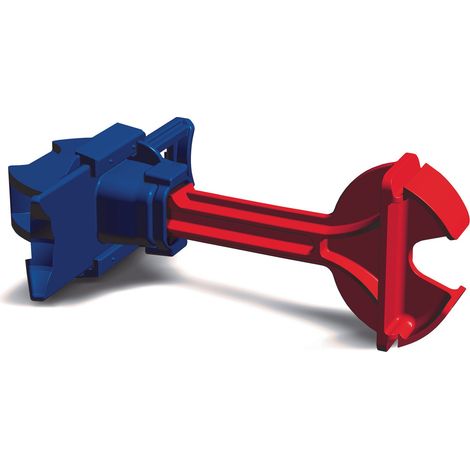 URSAFIX Longueur 180mm - 25 pièces - Appui intermédiaire pour doublage des murs (1/4)
