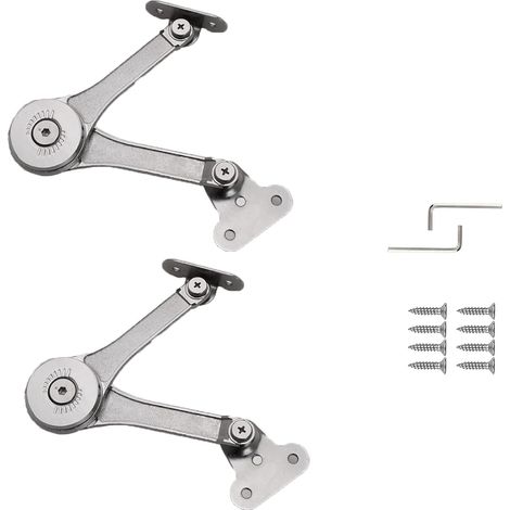 Accessoire de levage,2 Pièces Armoire Meuble Ascenseur, Support Charnière Boîte, Pour Portes de Meubles, Armoires, Dessus de Placard (1/5)