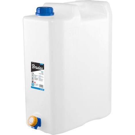 Bradas KTZ20 4825 - Fusto de acqua con rubinetto (plastica, 20 L)