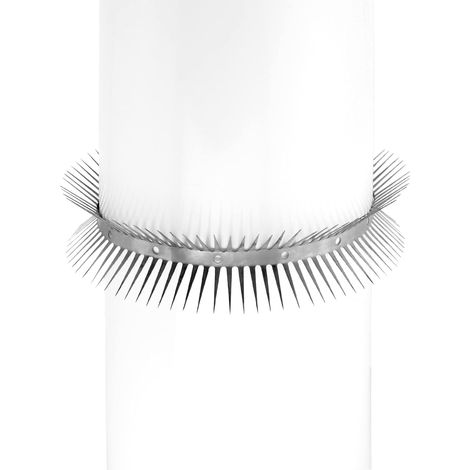 1 piece Anti-marten device, anti-marten, weasel, and cat deterrent, 304 stainless steel, for home, gutters, and trees, 100 cm long, can be cut to size (1/5)