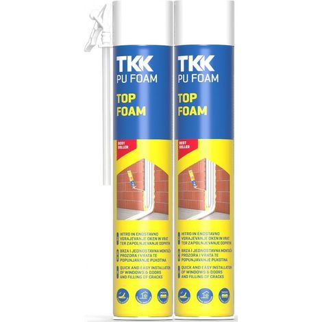 BIPACK SCHIUMA POLIURETANICA UNIVERSAL FOAM 750ML