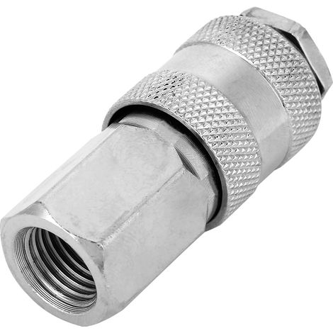 Innengewinde-Luftschlauch-Rohrverschraubung Kupplungsverbinder Gelenkadapter 1/4" BSPT (02) (1/5)