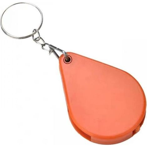 Lot de 2 loupes de poche portables, mini loupes pliables pour la lecture et l'inspection des bijoux (rouge, 2,5 cm) (1/4)