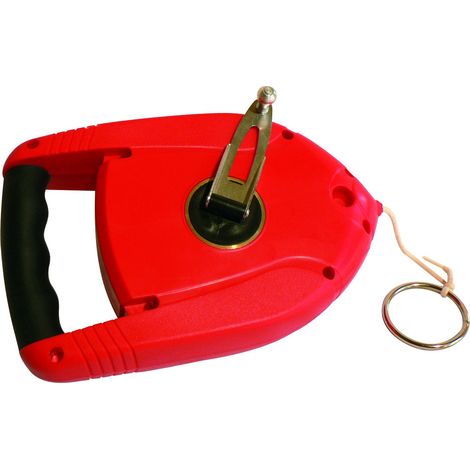 Taliaplast – Cordeau cordex magnum rouge 50m – Fil tressé 3mm – Boîtier ABS résistant aux chocs – Pour chantiers humides