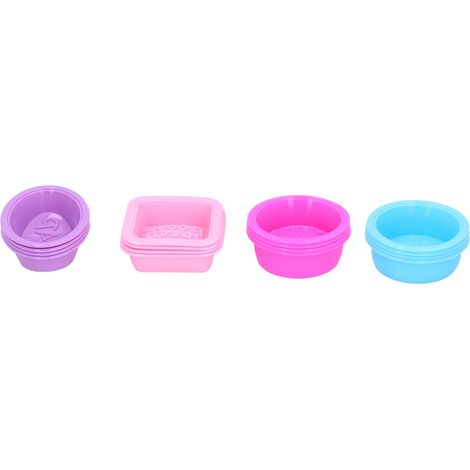 16 multifunktionale runde Silikonformen für Gebäck, Fondant, Seifenherstellung und kreatives Backen (1/5)
