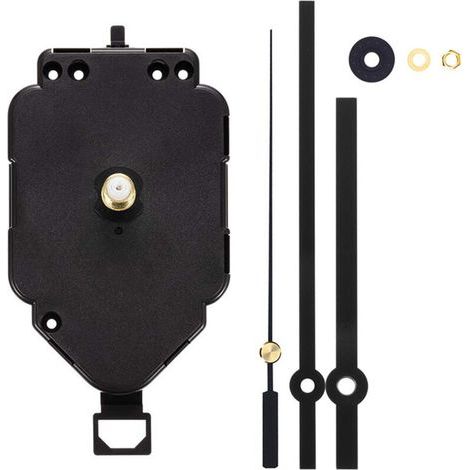 Mouvement d'horloge à quartz Kit de mouvement DIY avec 2 paires d'aiguilles et pendule (1/5)
